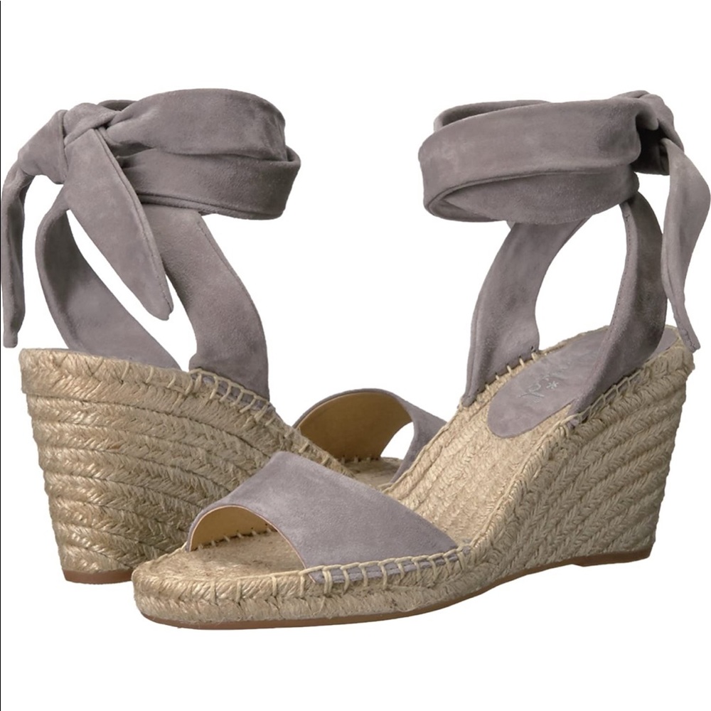 NWT Suede Ankle Tie Espadrilles: Splendid “Joelle”